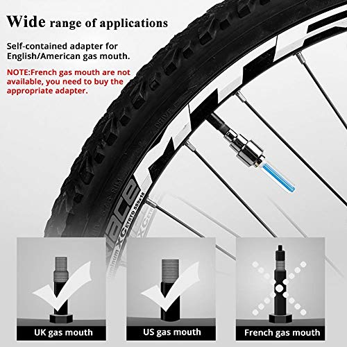 2 Pcs/set válvula de ar Roda LED Motorcycle Cap Decor Car Light pneu de bicicleta Lâmpada Tire Decor