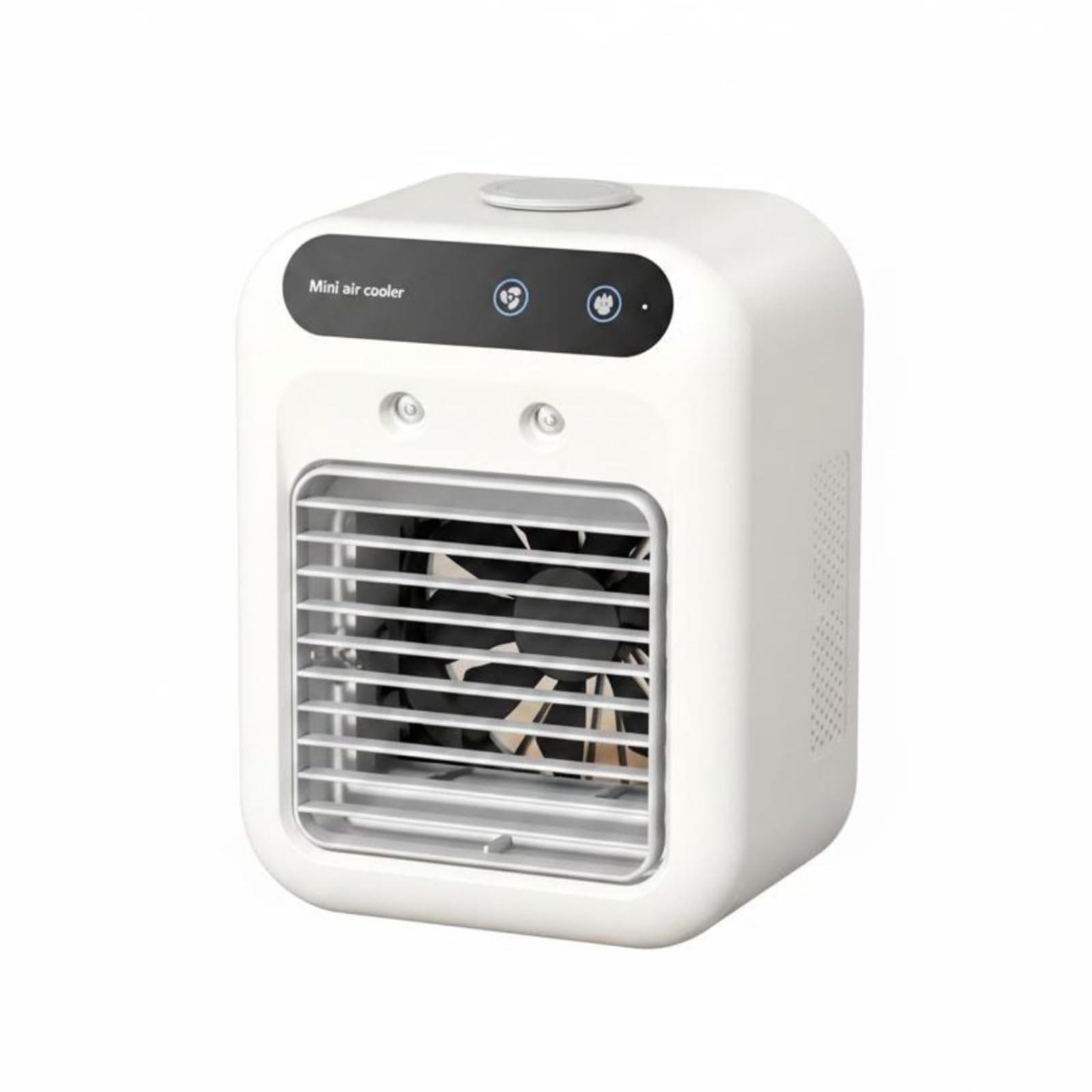Compact USB Mini Air Cooler Direct Power Compatible Desktop Air Cooler Humidifying Personal Comfort Slatted Grille, English | Home & Garden | Home Improvement | Heating Cooling & Air-picture-25