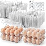 HANSGO Clear Plastic 60-Pack