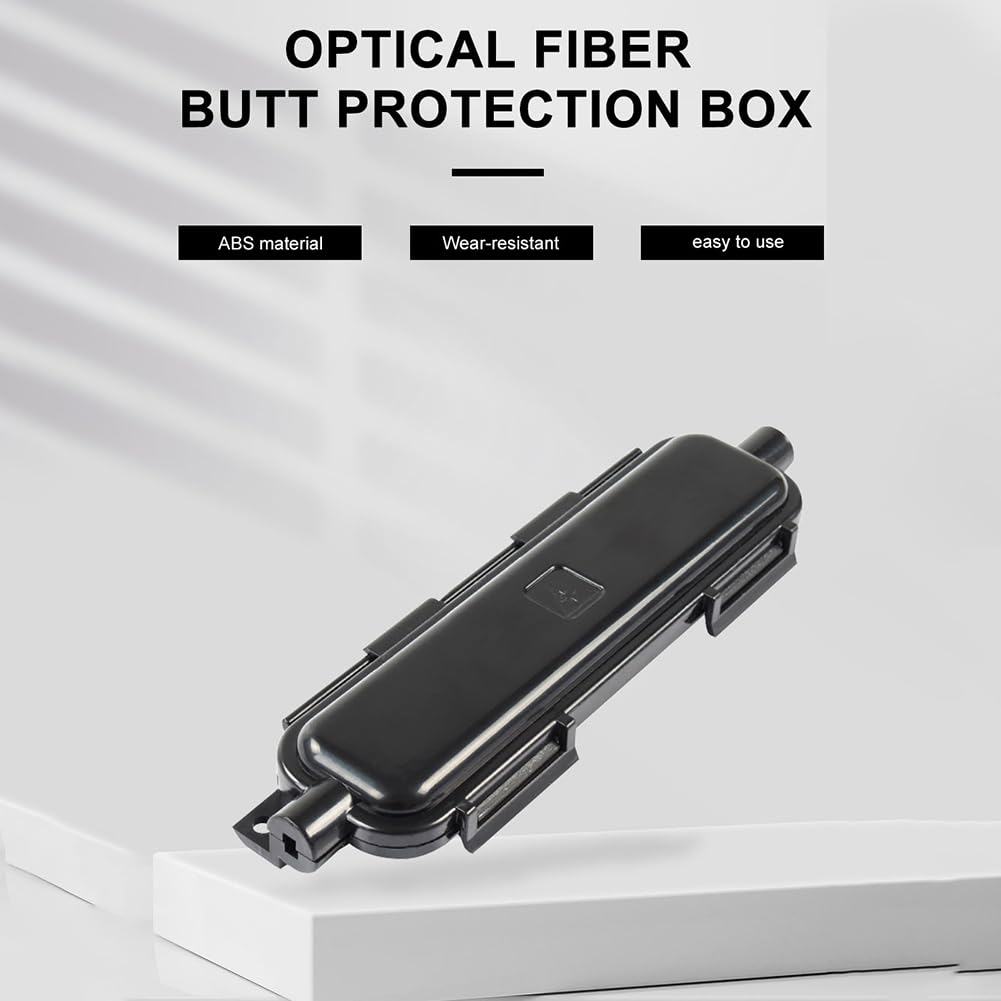 10 Stück Glasfaser-Schutzbox, FTTH, Typ SC Adapter, wasserdichte Schutzbox