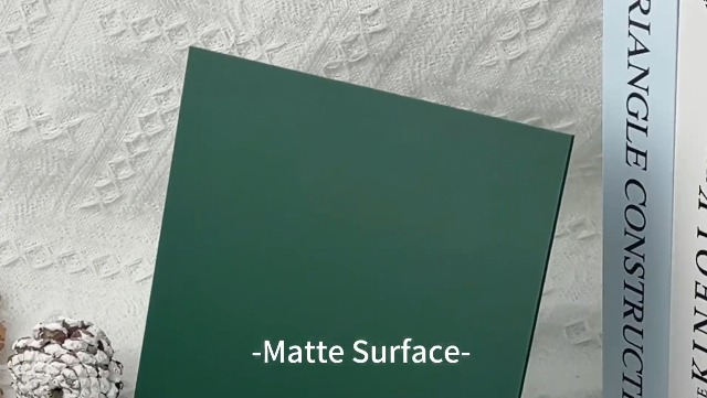 Image of 2 Pcs 12x12 Inch 1 /8 in Thickness Mughal Green Pastel Color Plexiglass Panel One Sided Glossy One Sided Frosted Plexiglass for DIY Items