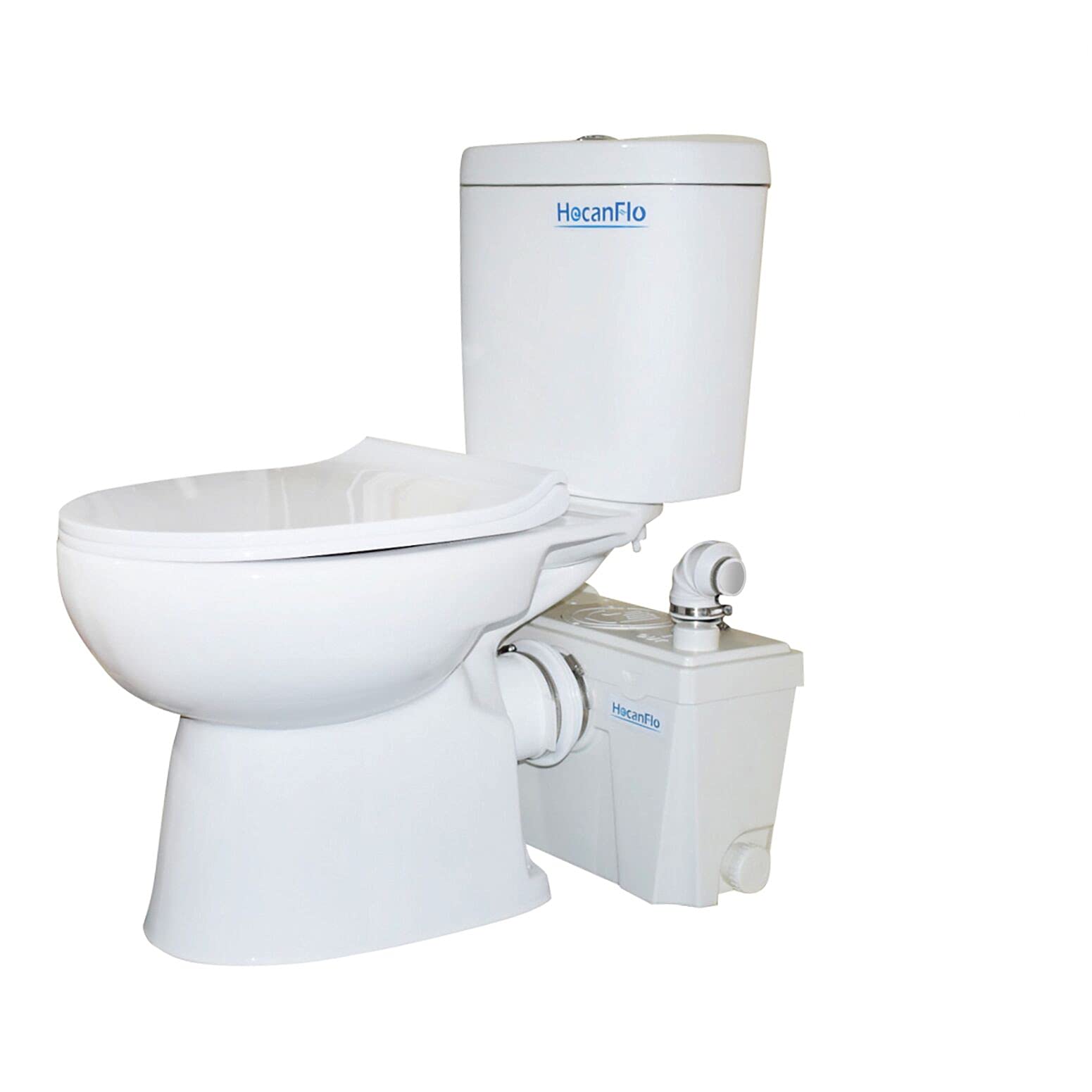 Buy White Upflush Toilet (2Piece Kit) Upflush Toilet for Basement
