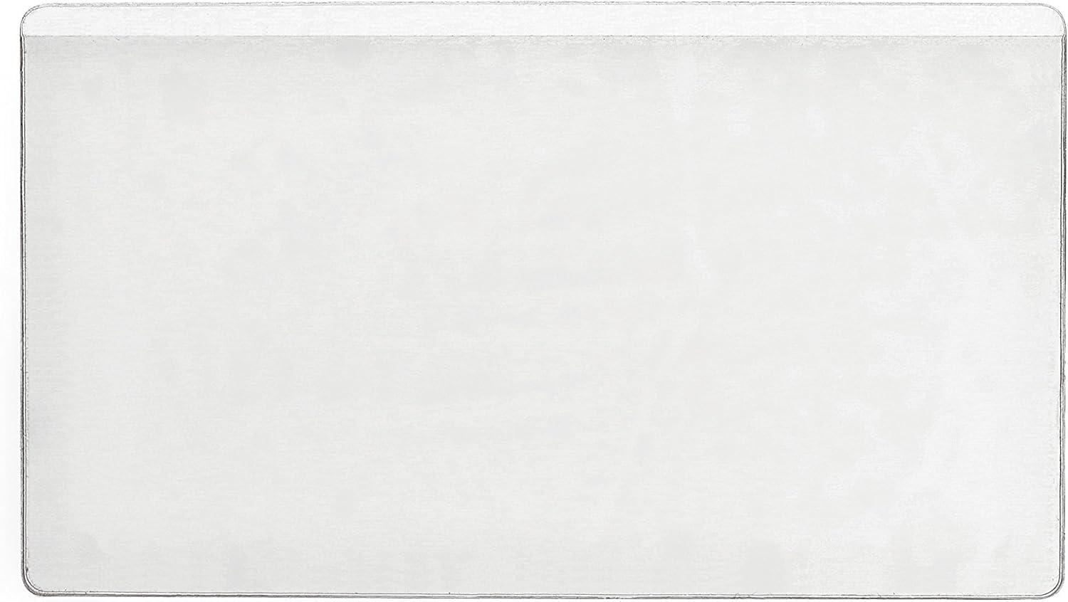 Durable 831919 Bolsa autoadhesiva Pocketifix, 101 x 61 mm (interior), transparente, paquete de 100