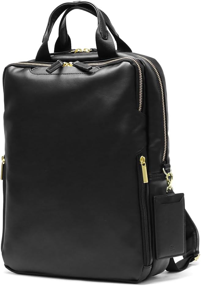 アネロ × パールフルート フルートリュック レザー調 ビジネス