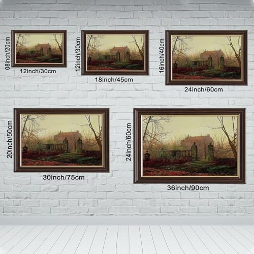 Toile Autumn Morning John Atkinson Grimshaw | Cadre suspendu et déco murale bureau