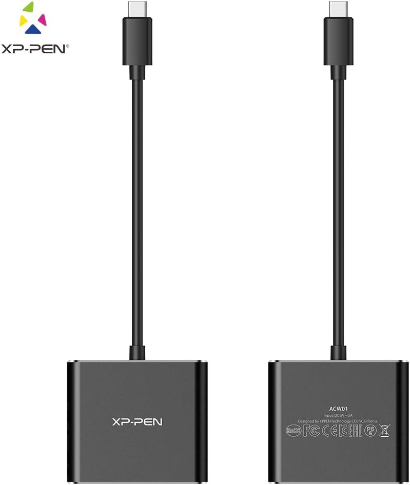 xp pen ACW01 USB C Hub Adapter USB C to USB 3.3 HDMI 4K PD Ideal for Connecting Graphics Tablet/Monitor/TV/Smartphone - Image 5