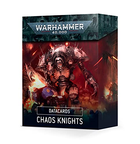 Image of Warhammer 40k - Datacards V.9 Chaos Knights (En)