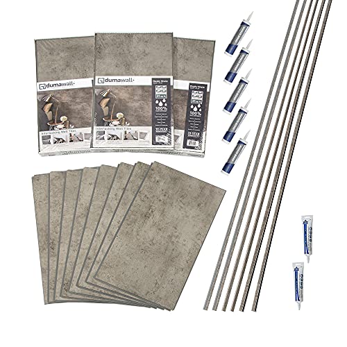 DumaWall Shower and Tub Surround Kit (Dusky Shale)