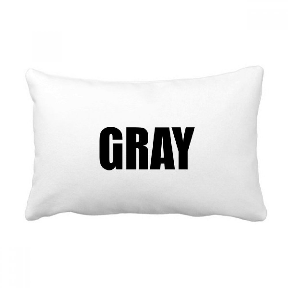 Oreiller lombaire gris déco : l'idée cadeau idéale
