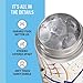 THERMOS FUNTAINER 16 Ounce Stainless Steel Vacuum Insulated Bottle with Wide Spout Lid, Sonic