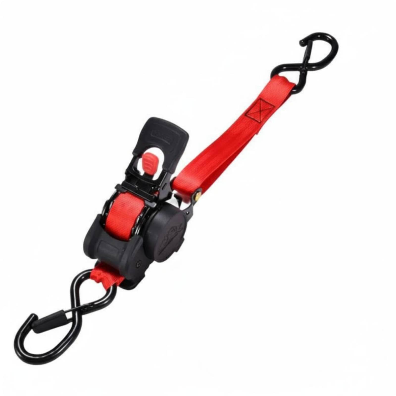 STYLEHEAVEN Self-Retracting Cargo Strap Wear-Resistant Retractable Ratchet Strap Quick Release Button for Motorcycle, Car Red|Home & Garden| Tools| Tie Downs & Straps-picture-34