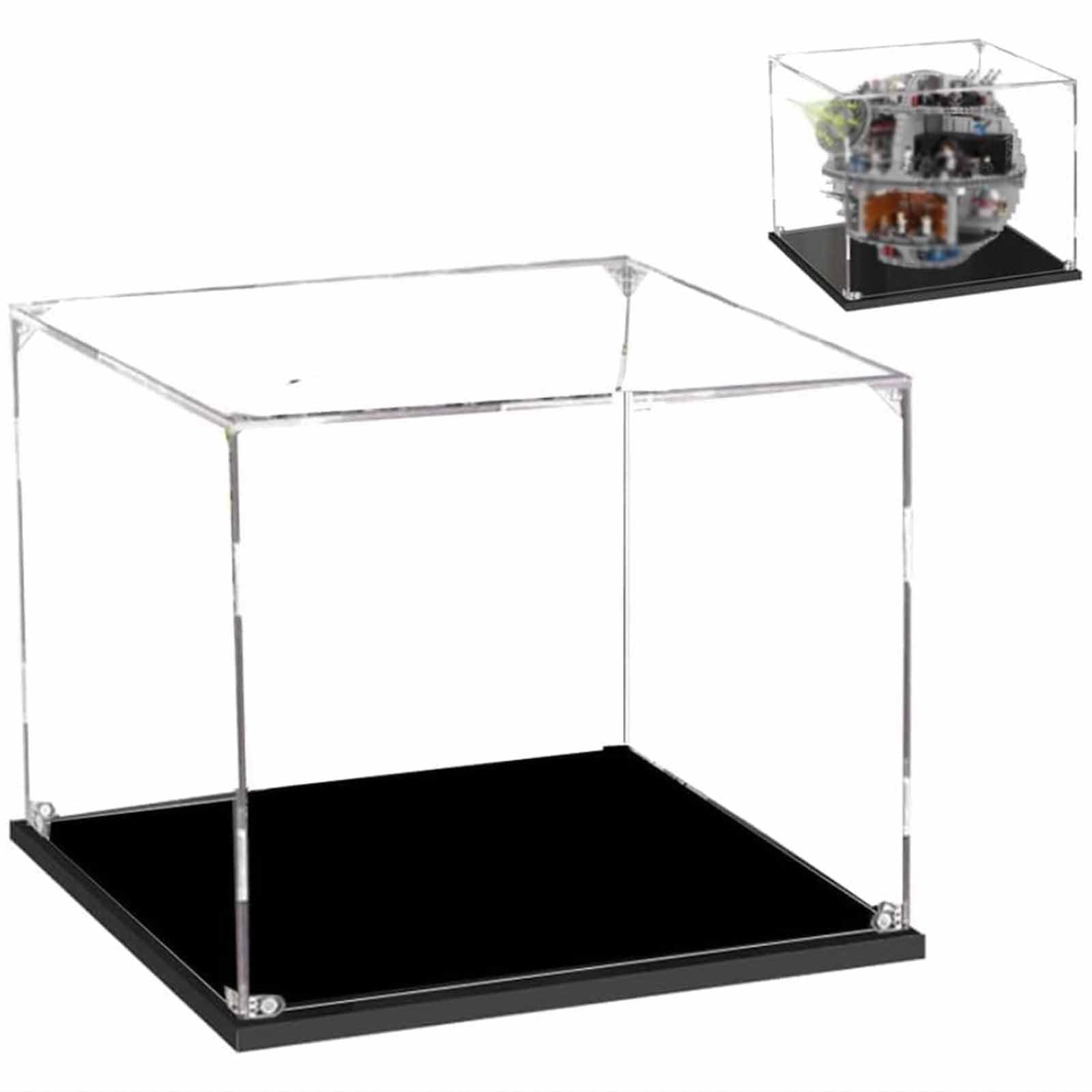 Acryl-Vitrine für #75159,staubdichte, transparente Vitrine für (#75159) (Modell ist Nicht im Lieferumfang enthalten!)(3mm)