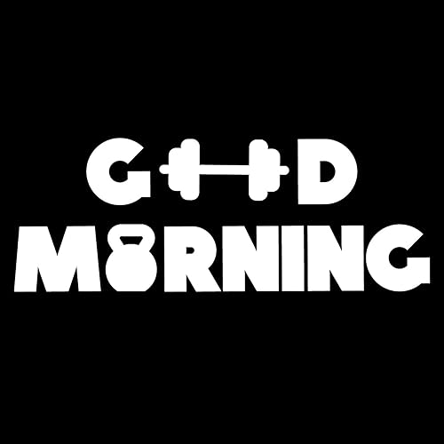 Vinyl Wall Art Decal - Good Morning - 16 x 43 - Trendy Motivational Positive Healthy Quote Sticker for Home Work Oust Room School Classroom Office