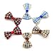 BIG SMILE PAW 6 PCS /3 Pairs Classic Plaid Pattern Dog Hair Clip,Pet Hair Accessories