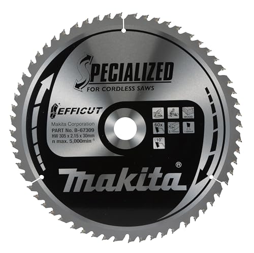 Makita B-67309 Lama Efficut TCT Sega Circolare 305x30mm • 60 Denti 2,15mm Legno
