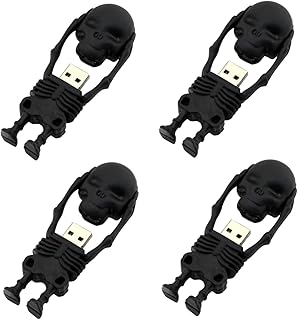 NOLITOY 4Pcs U Disk USB Memory Stick 32Gb Flash Drive USB Flash Drives Jump Drive USB Stick De Memória De Velocidade 32Gb USB Drive Pen Drive Personalidade 4G Esqueleto Pvc