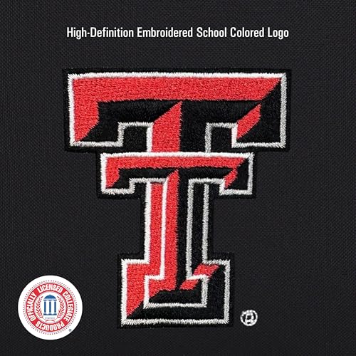 Image of JanSport NCAA Officially Licensed Backpack, Texas Tech Red Raiders, Superbreak Plus with Padded 15'' Laptop Sleeve, Spacious Computer Bag for Men & Women, Durable Daypack with Bottle Pocket, Black