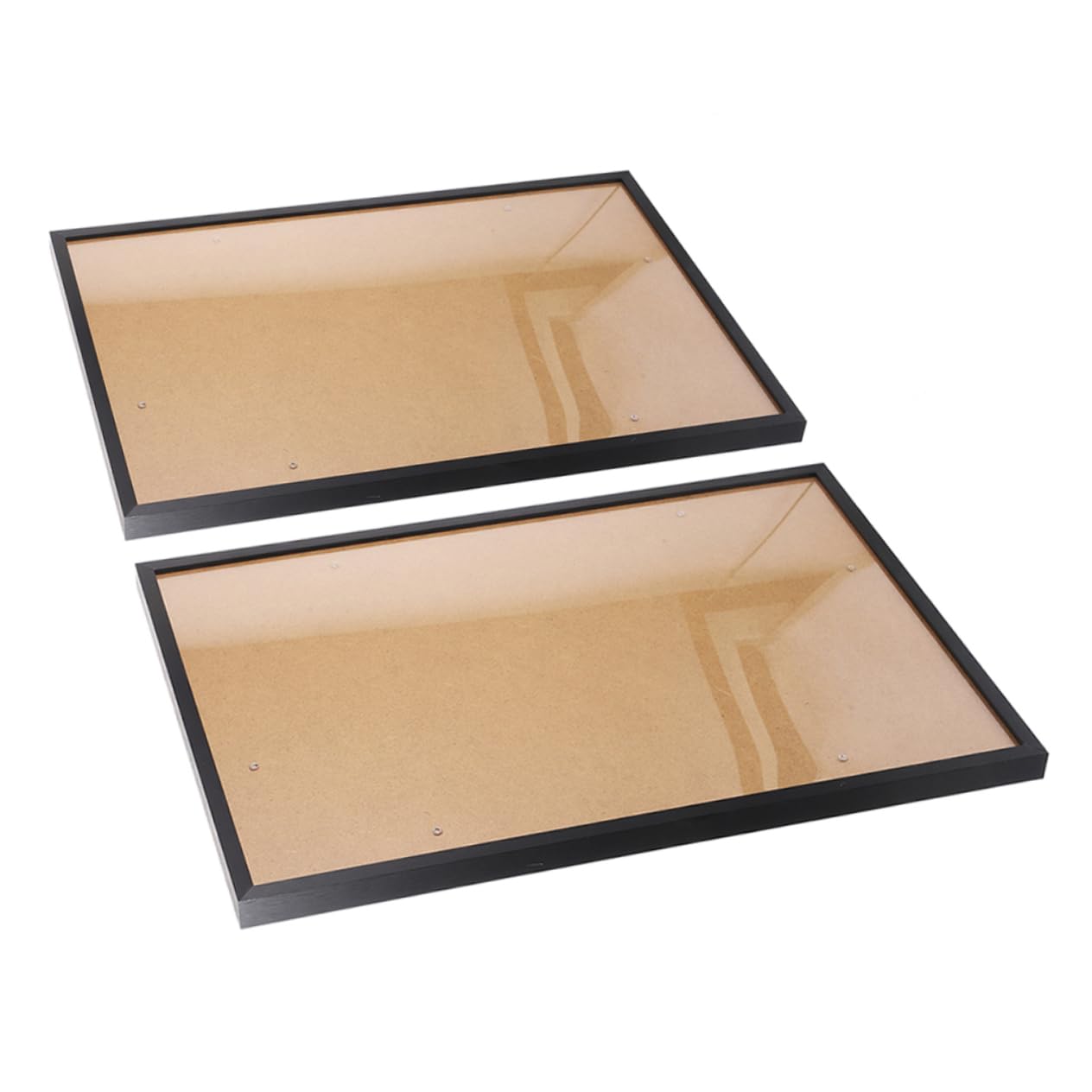 Cadre photo aluminium Mobestech en lot de 2 pour affiches et decoration murale moderne