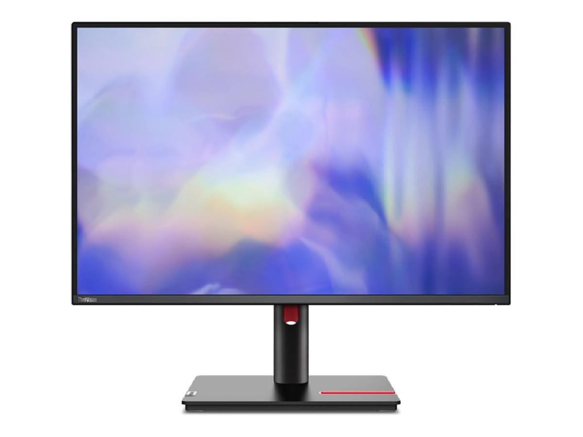 Lenovo ThinkVision T24d-30 - LED-Monitor - 61 cm (24") - 1920 x 1200 Full HD (1080p) @ 100 Hz - IPS - 300 cd/m² - 1500:1-4 ms - HDMI, VGA, DisplayPort - Lautsprecher - Raven Black