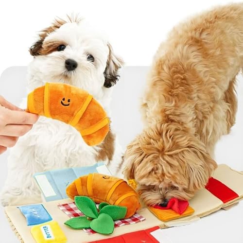Juguete de peluche portátil para perros y gatos 6x6x3 in miniatura 2