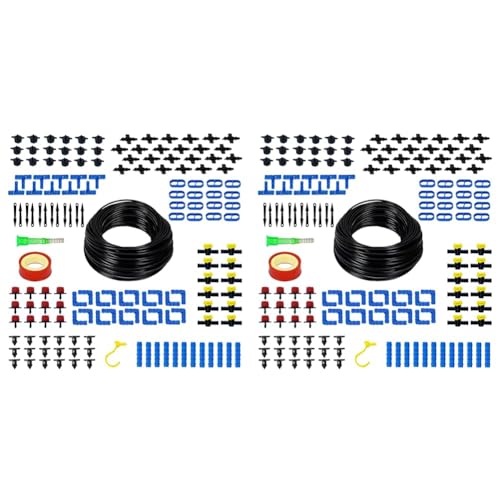 Image of Cinagro Plants Drip Irrigation Kit | Watering Kit for Home Garden, Farming & Agriculture Purposes (30 Plants Kit) (Pack of 2)