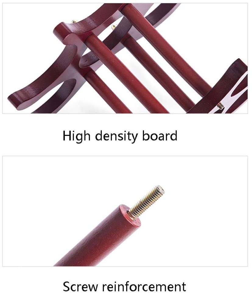 Soporte para botellas de vino RUVOO de madera para 6 botellas miniatura 5
