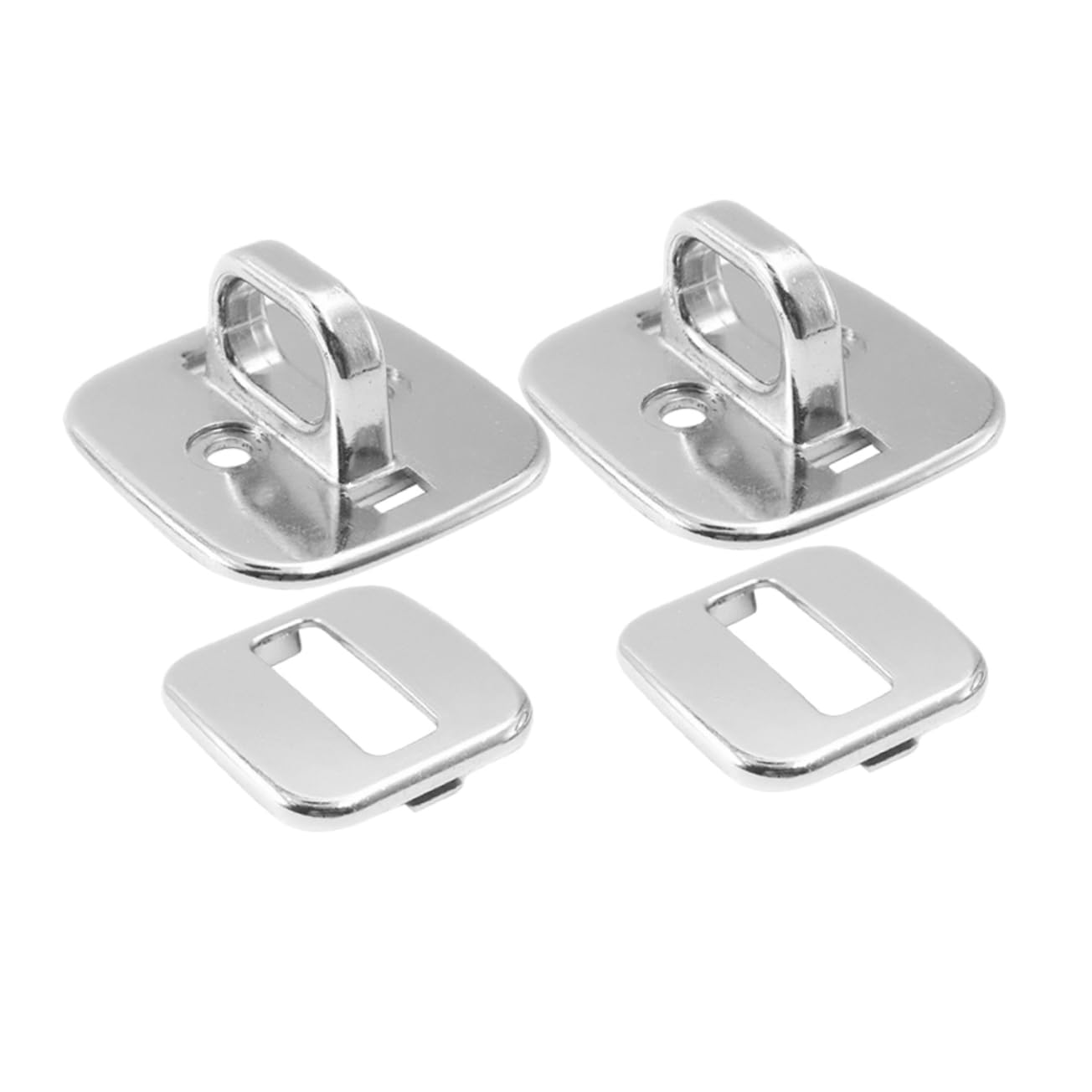 KICHOUSE 2pcs Laptop Lock Security Plate Cable Locks for Monitors Theft Desk Mount Accessories for Laptops Fixed Base for Theft Prevention Offices and Public Places