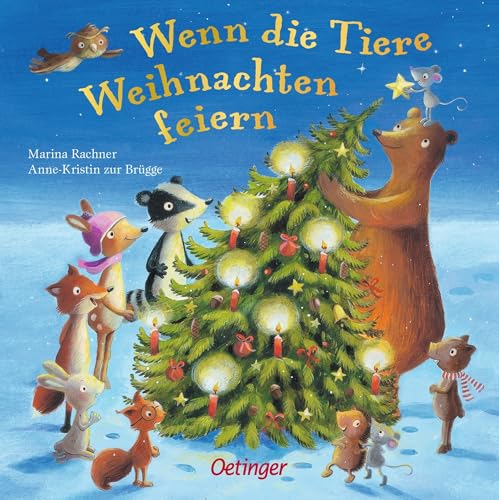 Wenn die Tiere Weihnachten feiern: Bilderbuch: Eine tolle Begleitung durch...