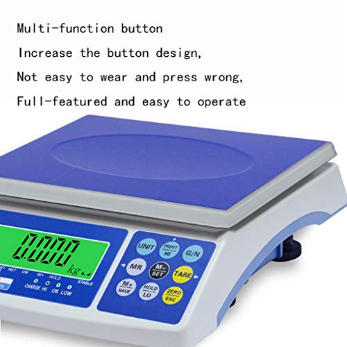 Báscula digital eléctrica de alta precisión 30kg/1g miniatura 7
