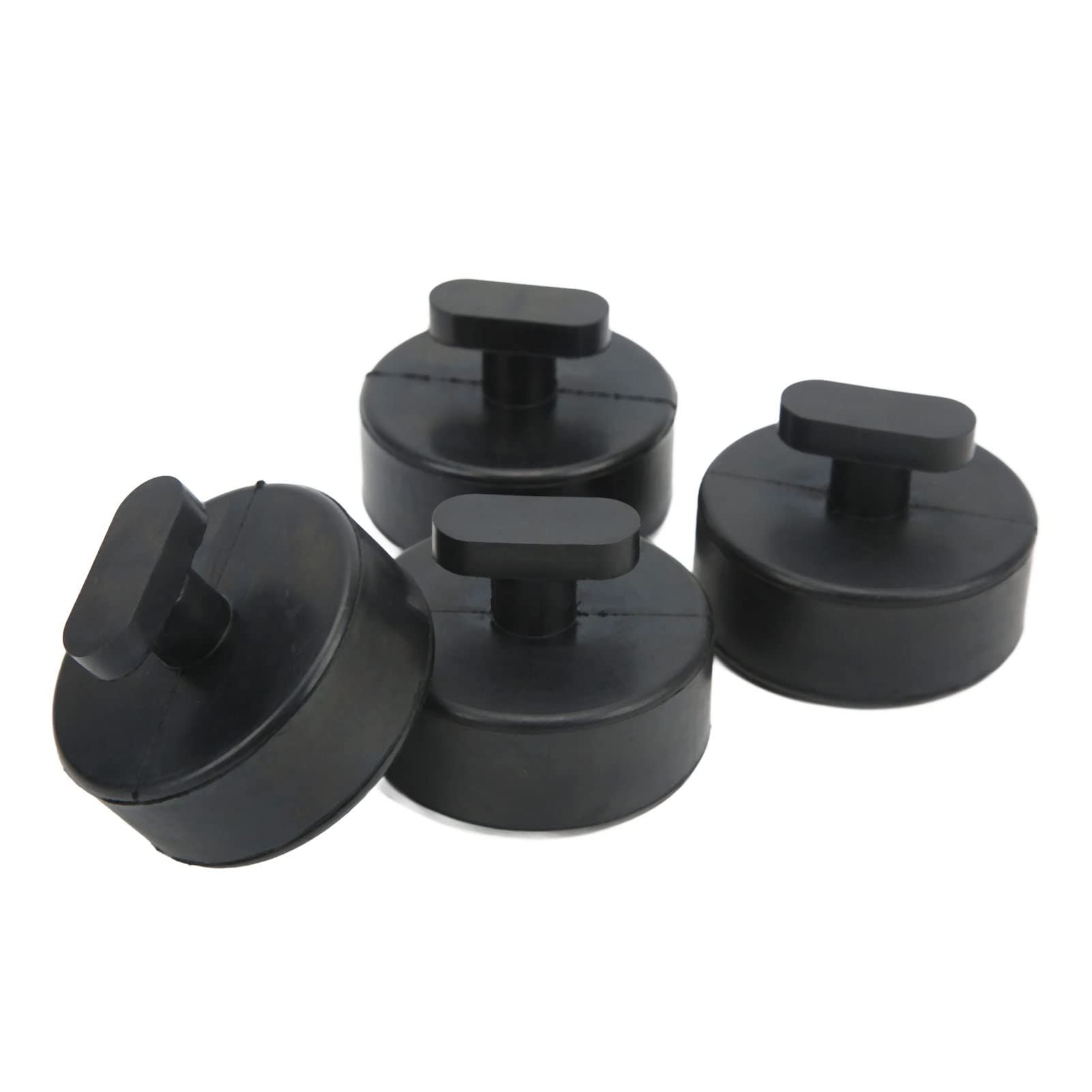 Jack Pad, 4PCS Jack Point Support Pad Jack Lifting Pad Pucks Gomma Più Grande Attrito Statico di Ricambio per Corvette C5 C6 C7 C8 GS Z,strumenti da officina,jack