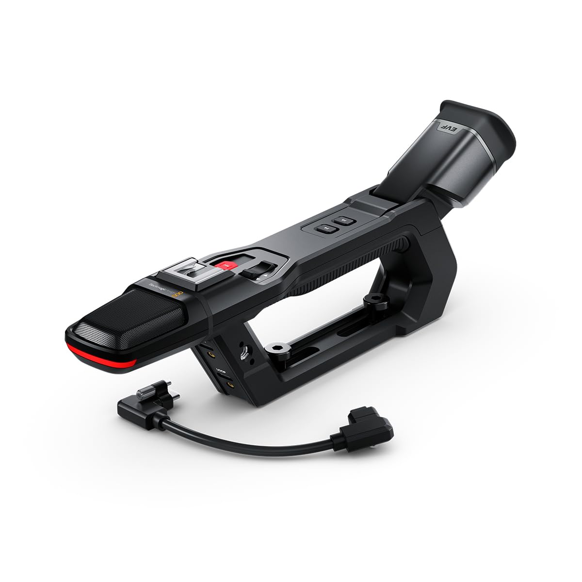 Blackmagic Design Pyxis Pro Handle For Professional Broadcast Production With Integrated Oled Viewfinder (Bm-Cineursabc/Am)