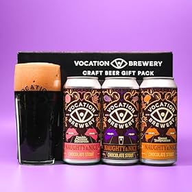 Vocation Brewery Naughty & Nice Chocolate Stout Gift Set | Craft Beer Gift Pack | 3 x 440ml & Branded Glass Vocation Brewery Naughty & Nice Chocolate Stout Gift Set | Craft Beer Gift Pack | 3 x 440ml & Branded Glass – Vocation Brewery
