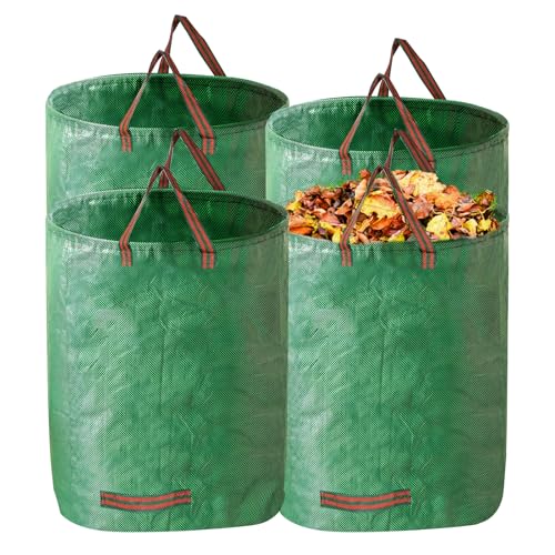 4X 272L Gartenabfallsack,Gartensack Laubsack，Laubsäcke...