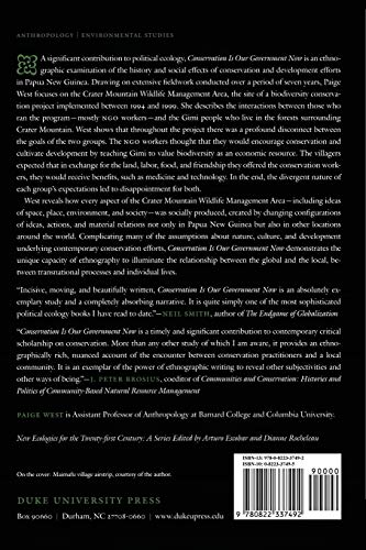 Conservation Is Our Government Now: The Politics of Ecology in Papua New Guinea (New Ecologies for the Twenty-First Century) - Image 2
