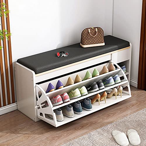 Meuble à chaussures avec banc 150kg de charge pour optimiser l'espace