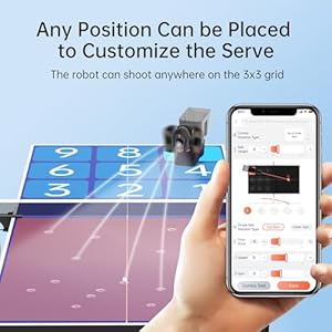 PONGBOT Table Tennis Robot, Portable Ping Pong Machine, APP Control, 264 Built-in Drills, 150-Ball Capacity, Customize Spin/Speed for Solo Training & Coaching, One-Year Warranty PONGBOT Table Tennis Robot Portable Ping Pong Machine APP Control 264 Built in Drills 150 Ball Capacity Customize SpinSpeed for Solo Training Coaching One Year Warranty