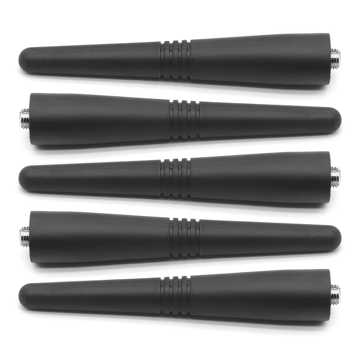 Stubby Lot de 5 antennes courtes pour radio Motorola CP040 GP320 GP328 GP340 GP344 GP380 GP388 GP680 Talkie Walkie VHF 136-174 MHz 9 cm