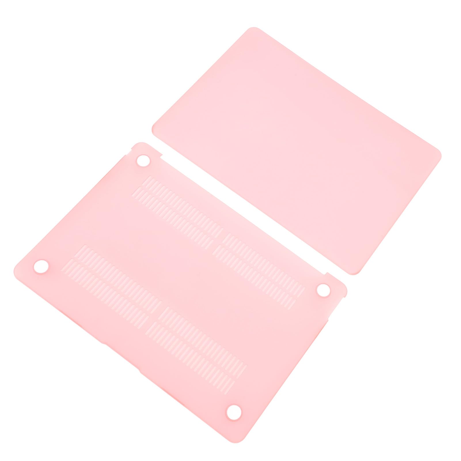 Laptop Protective Case - Cienka Crystal Crystal Cover for Air 13,3 Cala - Pełna Ochrona i Stylowe Czarne Wykończenie (PINK)