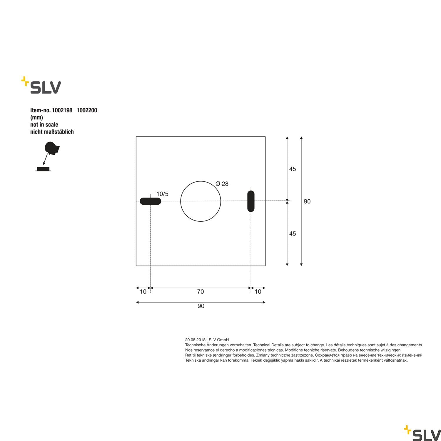 SLV Floor lamp Helia Single Pole/LED Outdoor Lighting for Paths Walls, entrances - Image 4