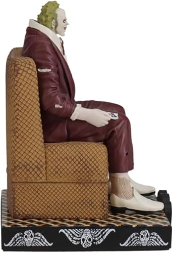 Miniatura 4 de Royal Bobbles Beetlejuice Shrunken Head - Estatua coleccionable de Bobblehead