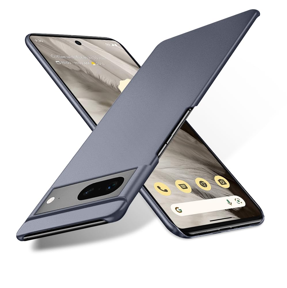 Bastmei for Google Pixel 7 5G Case (2022),Extremely Light Ultra-Light Super Slim Camera Protection Hard PC Cover Case for Google Pixel 7 5G (2022) (Gravel Gray)