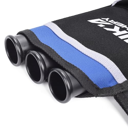 image for SHENG-RUI Archery Hip Quiver for Arrows, 3 Tubes Adjustable Nylon Arro