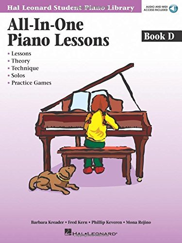 All-In-One Piano Lessons Book D Book/Online Audio Package Hlspl by Fred Kern (2012-03-01)