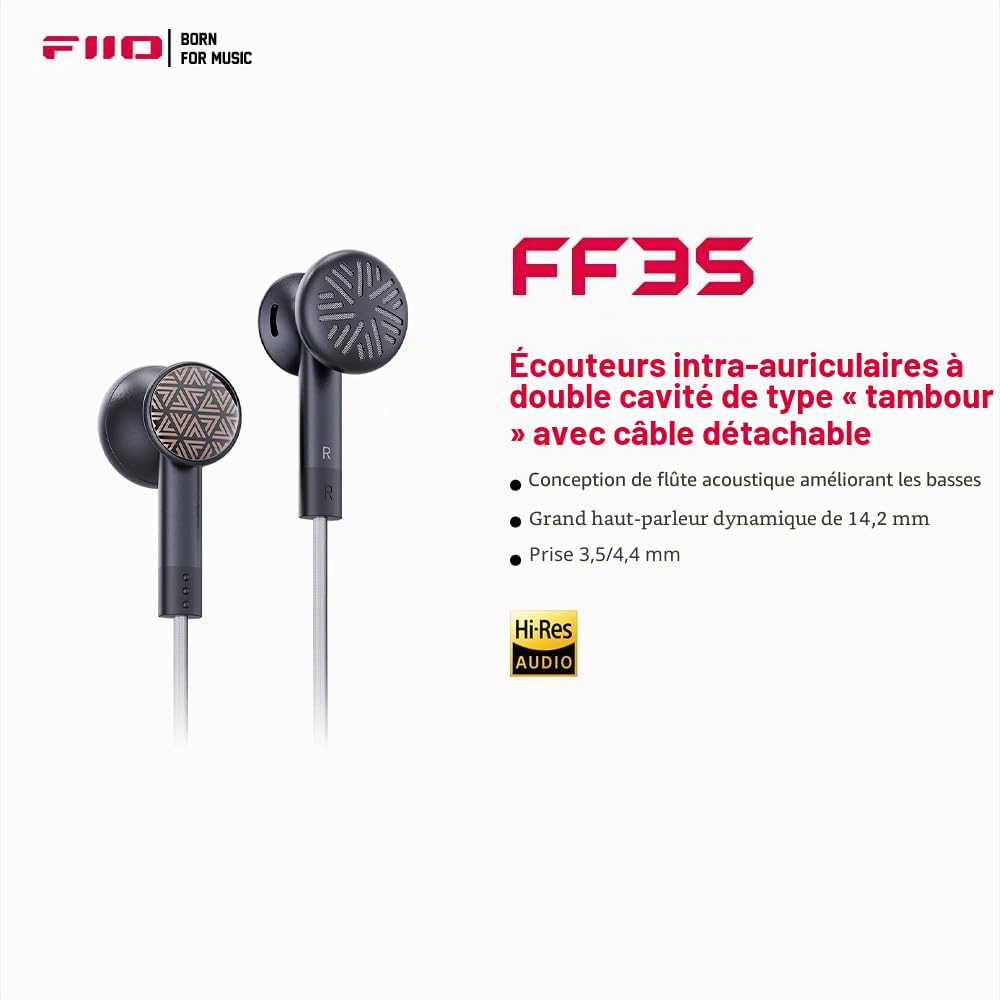 FiiO FF3S Noir
