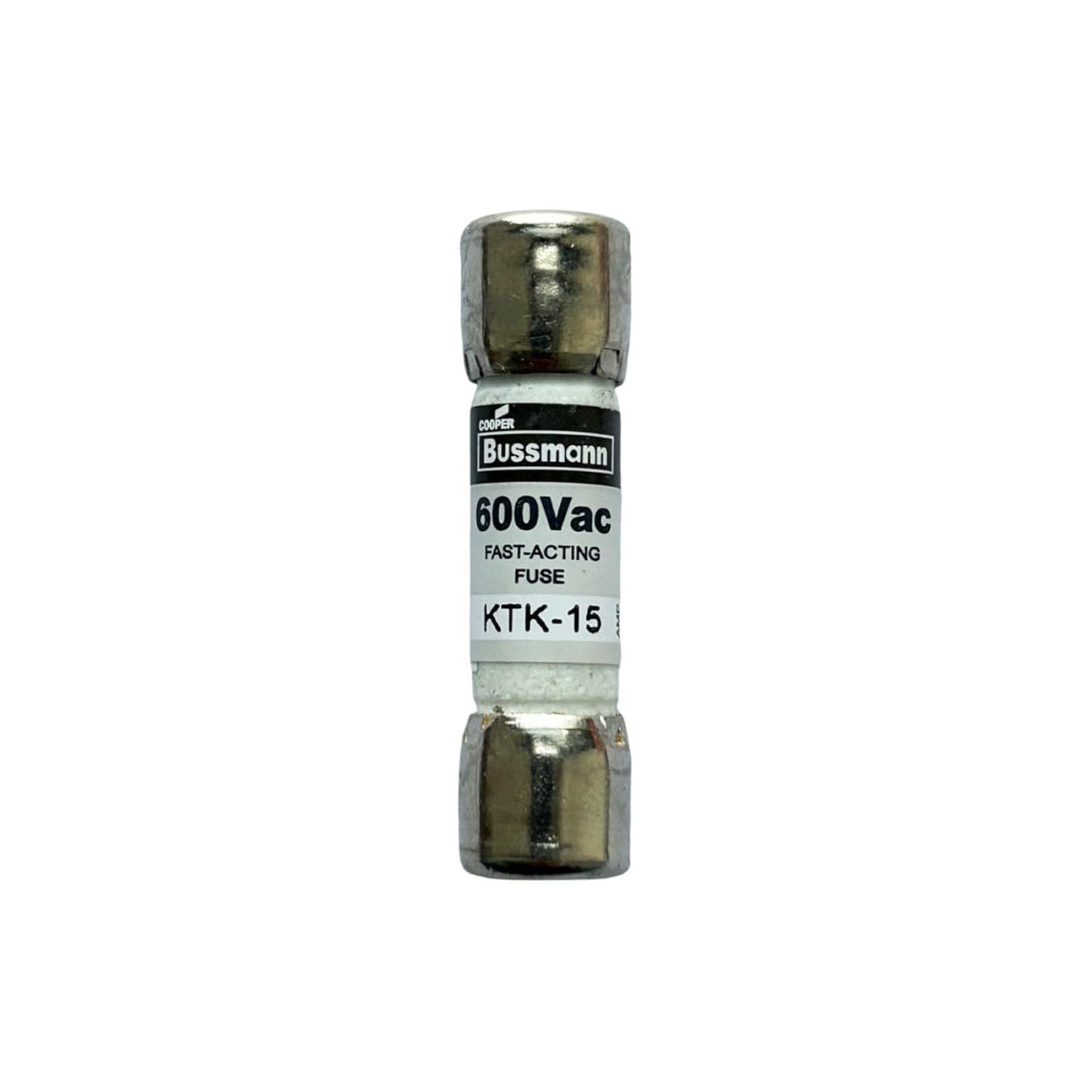 New OEM KTK-15 KTK-15A 600Vac Fast Acting Fuse, Pack of 10