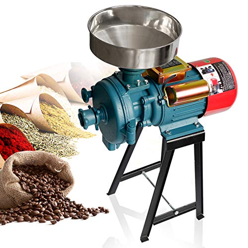 NAIZEA 7Q69H49 Grain Mills Electric Grain Mill Grinder, 3000W 110V Mill