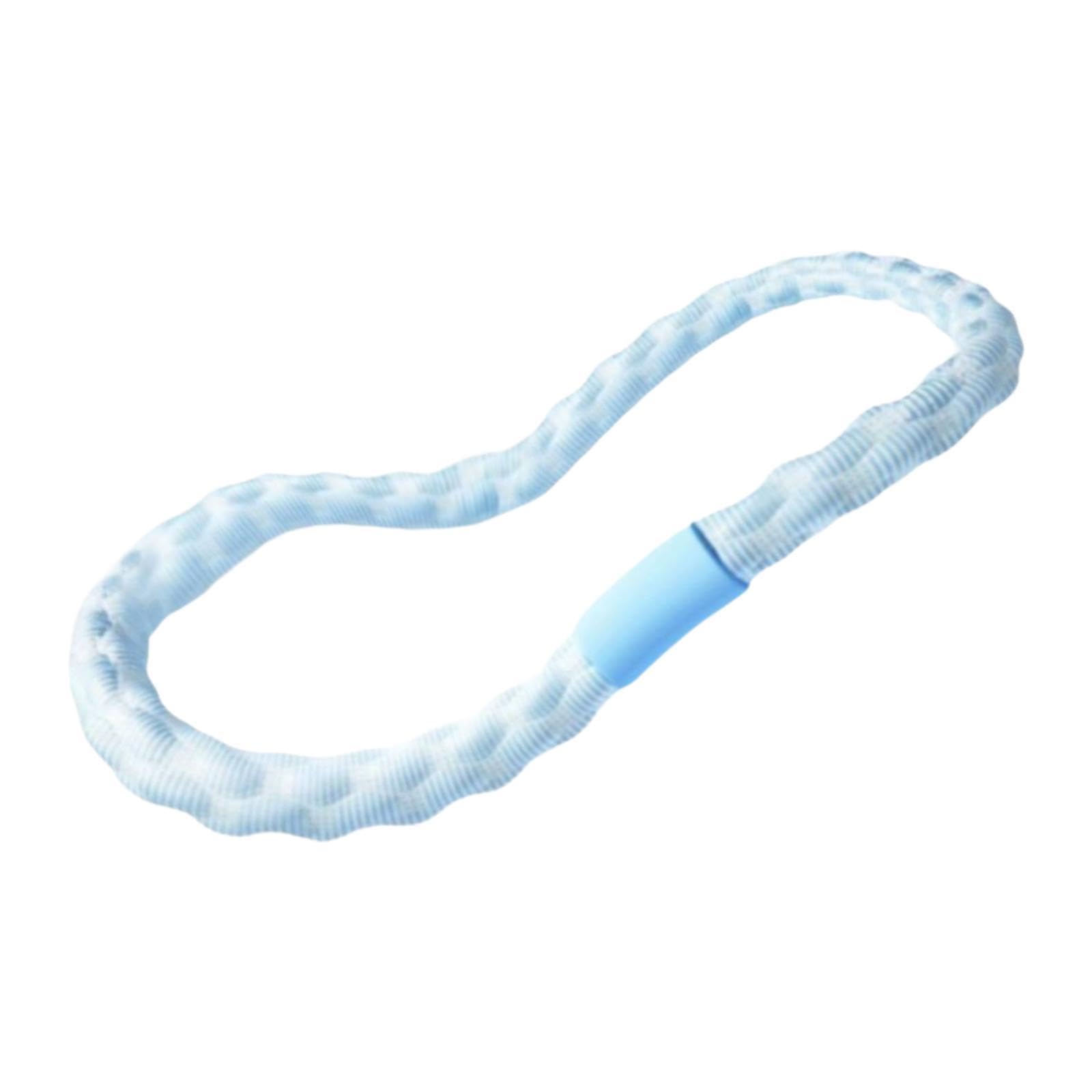 Spring Hoop Comfortable Weighted Exercise Hoop for Indoor Office Travel 3kg Blue-image-48