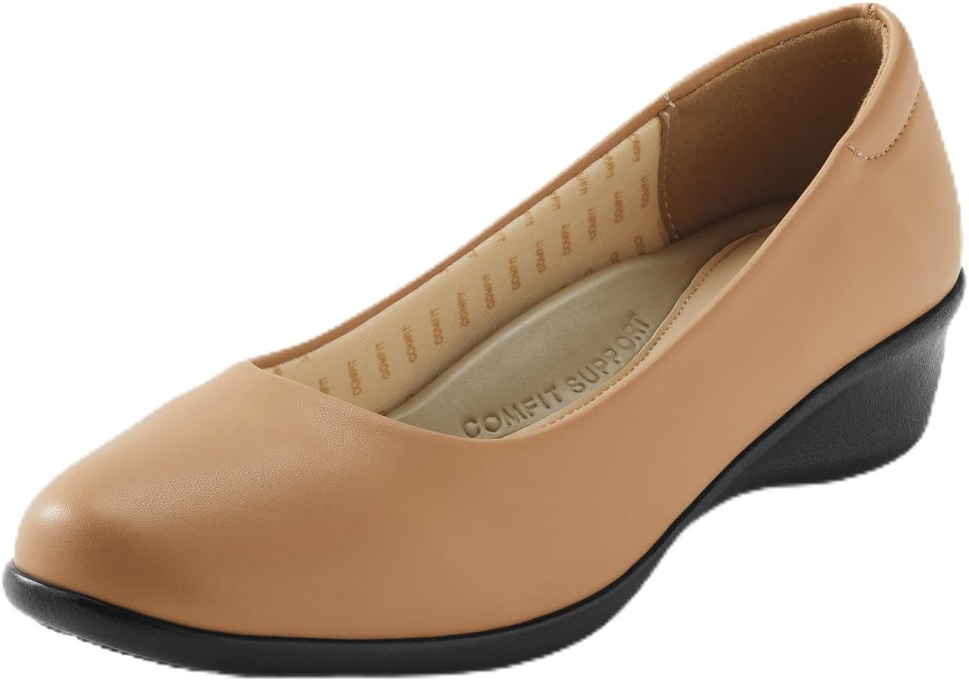 AmeriMark Cori Flat: Women's Slip-Ons - Comfortable, Arch Support, Flexible Sole, Casual or Dressy Shoes - Versatile for Any Occasion