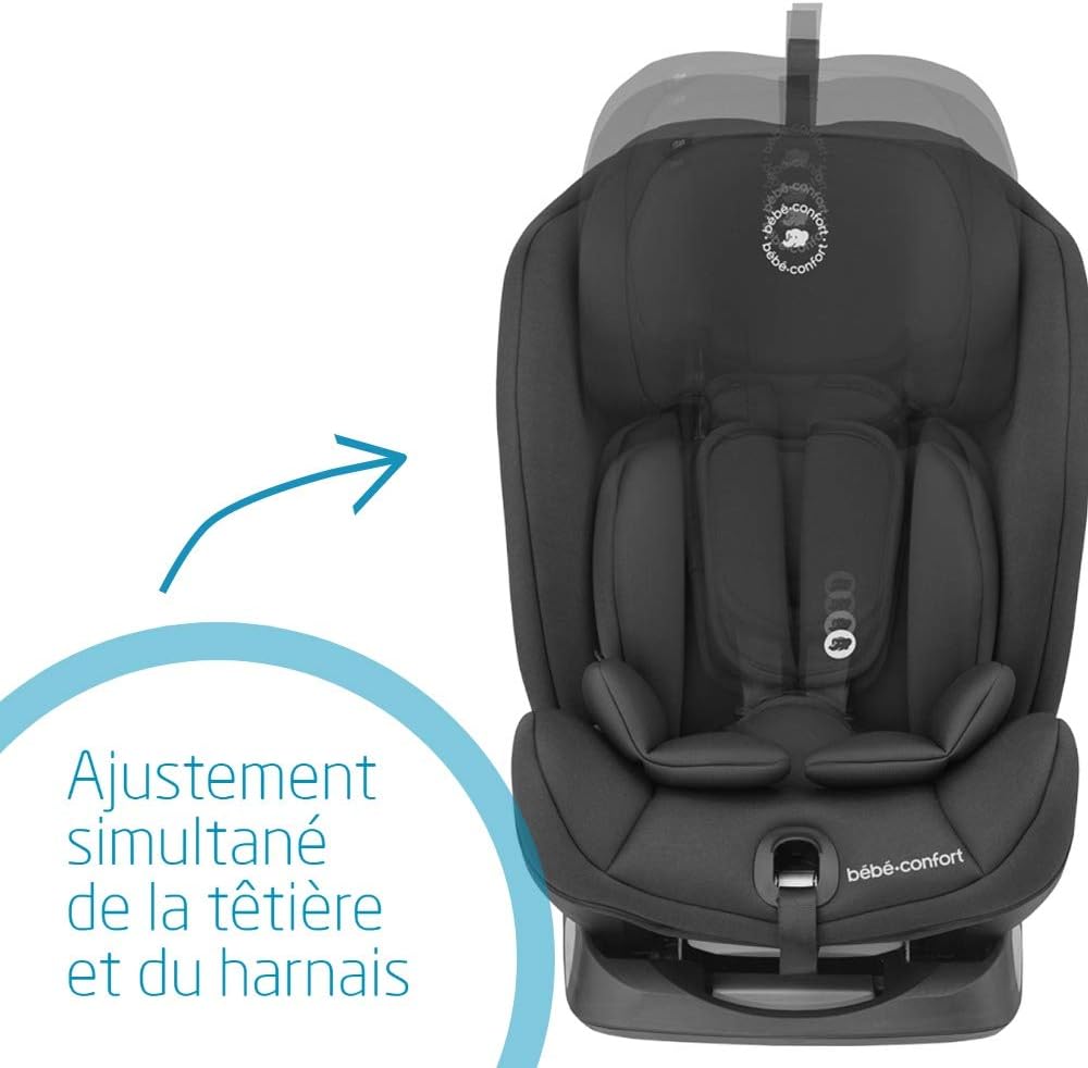 Bebe Confort Titan Siege Auto Pour Enfant Groupe 1 2 3 Isofix Evolutif Et Inclinable De 9 Mois A 12 Ans 9 A 36kg Basic Black Noir Amazon Fr Bebe Et Puericulture