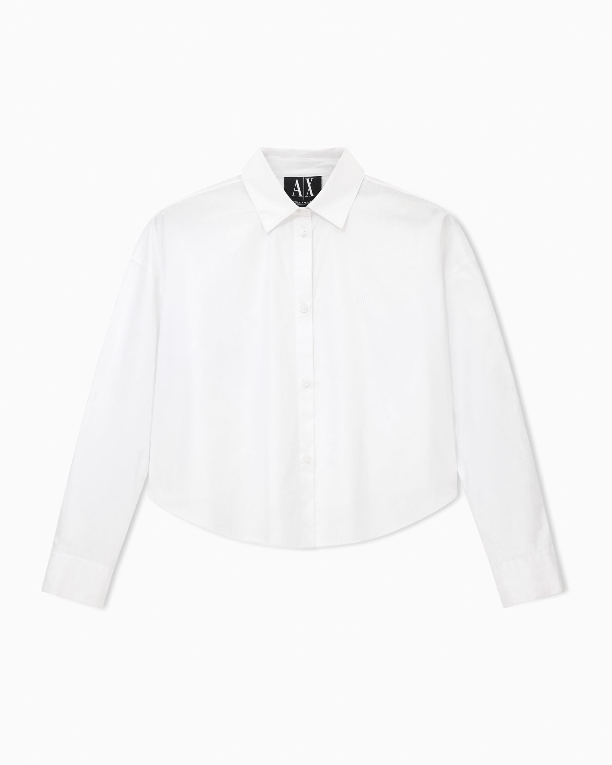 Armani Exchange Casual para Mujer, Blanco óptico, XS/XL